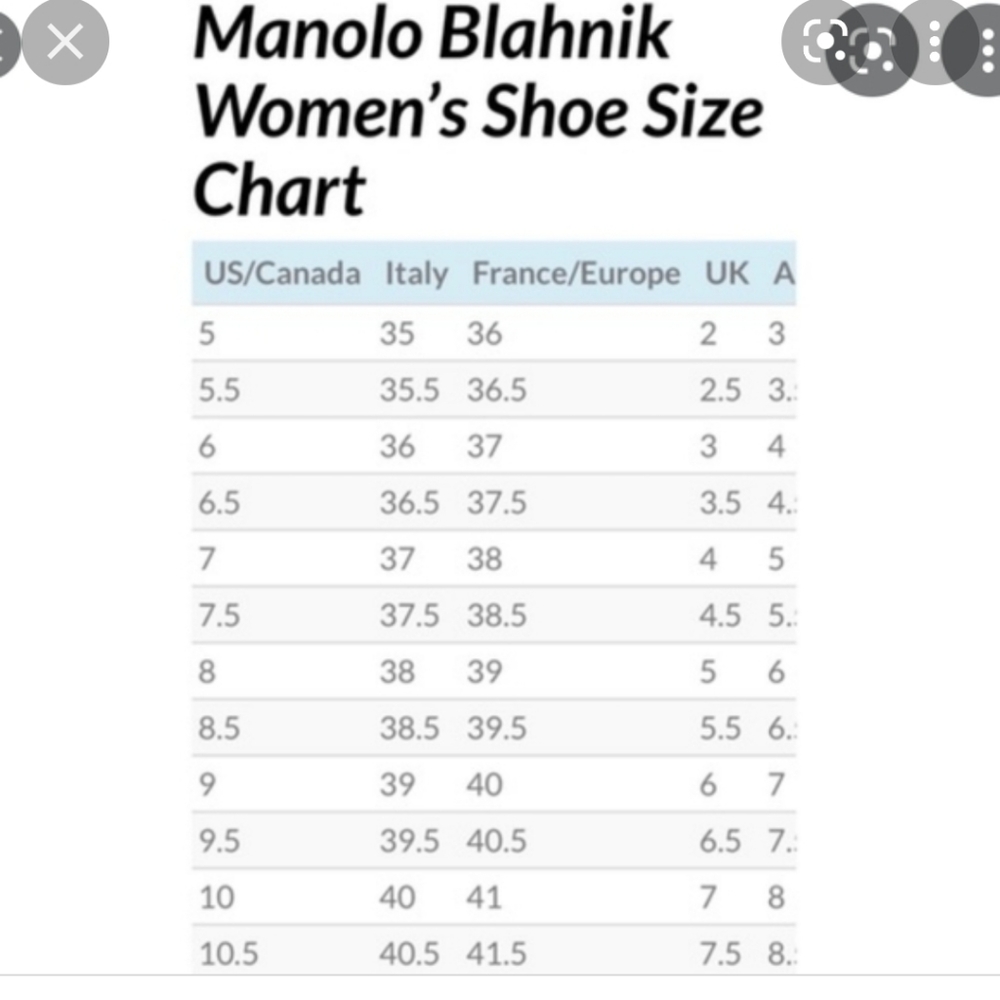 š«Manolo Blahnik Phython Heels - Picture 5 of 5